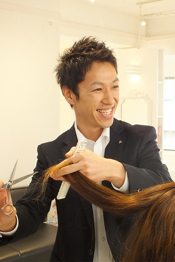 横浜にある人気の美容室・美容院「hair make Haku 横浜（ヘアメイク　ハク　ヨコハマ）」のスタッフ「野々瀬 清志」の画像